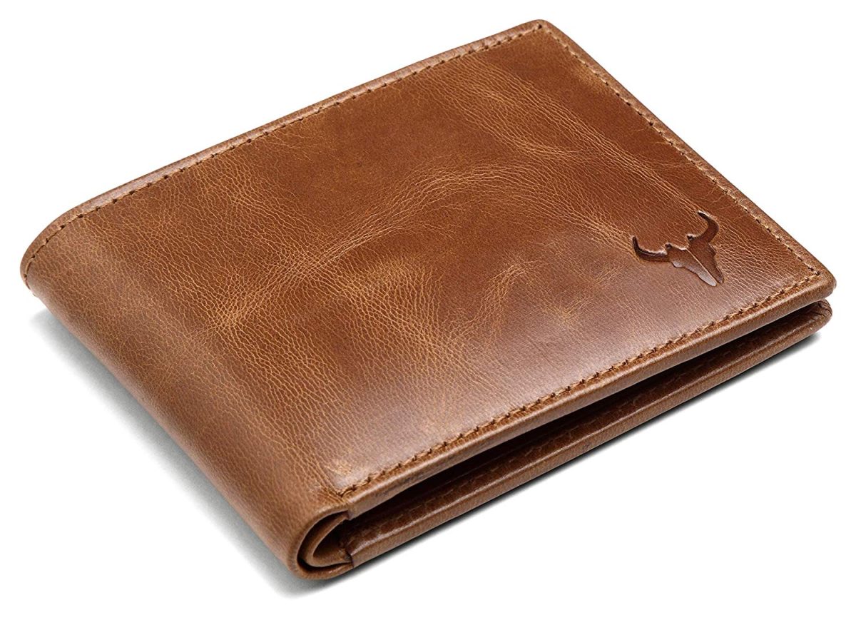 mens leather wallet